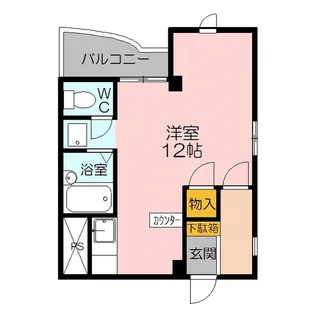 ピアシティー【3階】の間取り