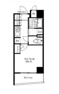 シンシア御茶ノ水【3階】の間取り