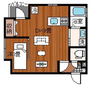 assort S cube【2階】の間取り