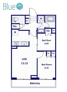 SDレジデンス川崎【5階】の間取り