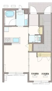 ドレクセルヒル【1階】の間取り