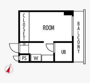 ジョイフル練馬【1階】の間取り