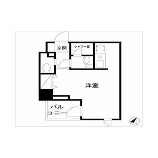 シャンブリーズ三越前【6階】の間取り