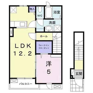 ハウオリ【2階】の間取り