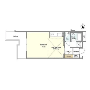 コーポレート西大井【4階】の間取り