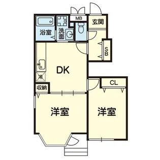 アバンティ・コート【1階】の間取り