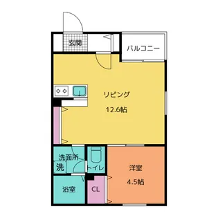 NAGOYA the CASTLE N【2階】の間取り