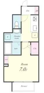 ペルル ラヴィ【1階】の間取り