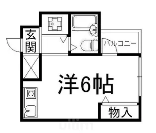 京の五条GREEN HOUSE【4階】の間取り