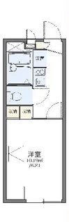 レオパレス昭徳【1階】の間取り