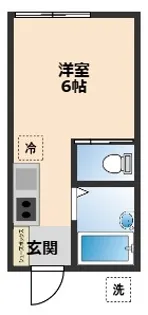 プランドールクレスト【1階】の間取り