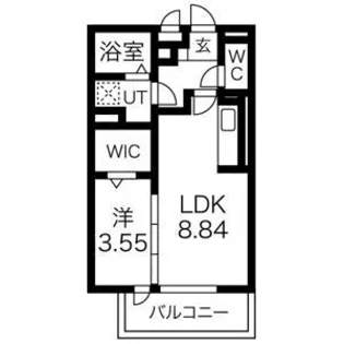 メルヴェーユ【2階】の間取り