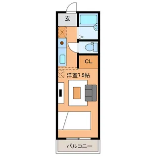 レジーナ海老塚【2階】の間取り