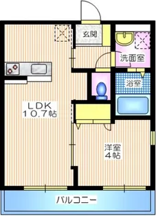 Mer Sea【1階】の間取り
