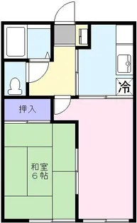 ディアスセフィラC【1階】の間取り