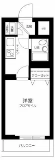 ルーブル新宿西落合II【1階】の間取り