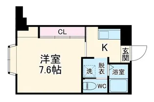 静鉄音羽ビルマンション【3階】の間取り