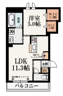 SOLATIO【3階】の間取り