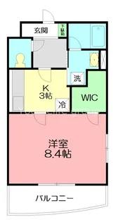 ヴァンクール【2階】の間取り