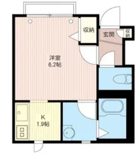 クレセール北町【1階】の間取り