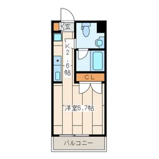 リジェール宮崎台【3階】の間取り