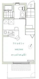 アネルセン【1階】の間取り