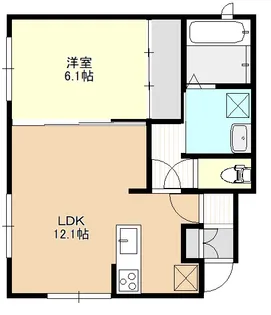 IZM(イズム)【1階】の間取り