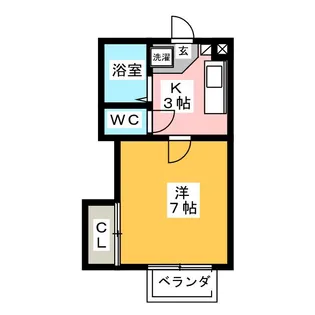 ラウンドルーフ【2階】の間取り