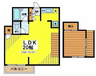オラージュ【2階】の間取り