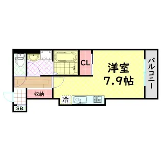 セジュールたまで【3階】の間取り
