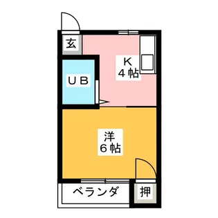林ビル【2階】の間取り