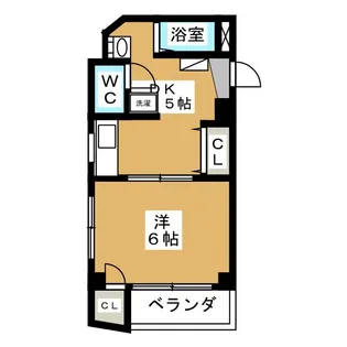 グレースYK【3階】の間取り