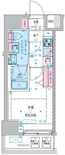 GENOVIA西川口III【5階】の間取り