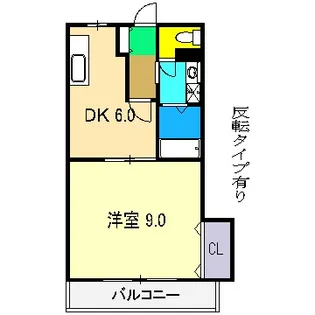 パールハイツ【4階】の間取り