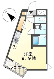 VILLA MARE【2階】の間取り