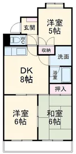 みゆきビル【3階】の間取り