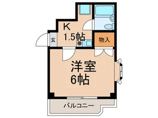 シャルマンフジ灘弐番館【4階】の間取り