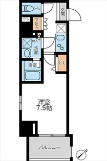 プライマル横濱平沼橋【5階】の間取り