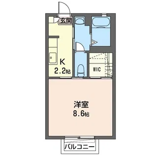エミネンス A 102【1階】の間取り