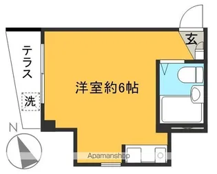 エクセル東藤沢【1階】の間取り