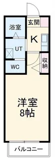Dias Town 大清水 A棟【2階】の間取り