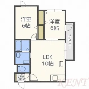 アートヒルズ【3階】の間取り