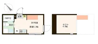 ヒノキテラス成増【2階】の間取り