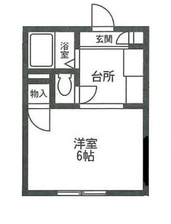 メゾンニューワカシオ【1階】の間取り