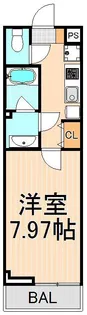 トレステラ レジデンス入谷【5階】の間取り