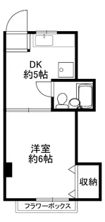 東洋マンション【2階】の間取り