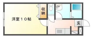 プリンセスB【1階】の間取り