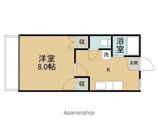 コーポまるよ【2階】の間取り