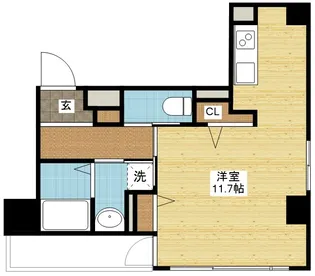 A&m Felicie【1階】の間取り