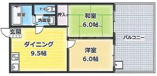 兵庫県神戸市長田区房王寺町7【マンション】の間取り